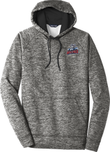 Hartford Jr. Wolfpack Electric Heather Fleece Hooded Pullover