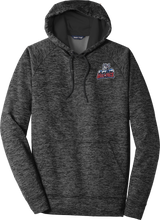 Hartford Jr. Wolfpack Electric Heather Fleece Hooded Pullover