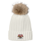 SOMD Sabres Faux Fur Pom Beanie